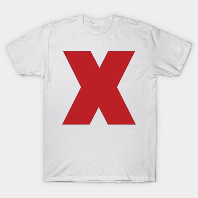 X T-Shirt by ShawnaMac